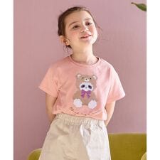 ミラクルスパンコール 半袖 Tシャツ