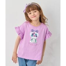 接触冷感 しろくま ミラクルスパンコール Tシャツ