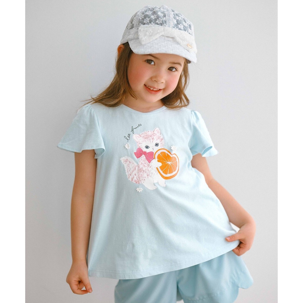 【温度で色が変わる】接触冷感 しろくま ミラクルプリント Tシャツ