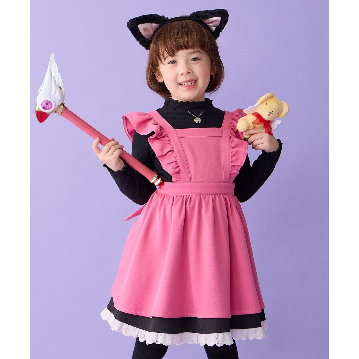 【カードキャプターさくら×any FAM】オープニング衣装風ワンピース カードキャプターさくら×any FAM】制服・オープニング衣装風