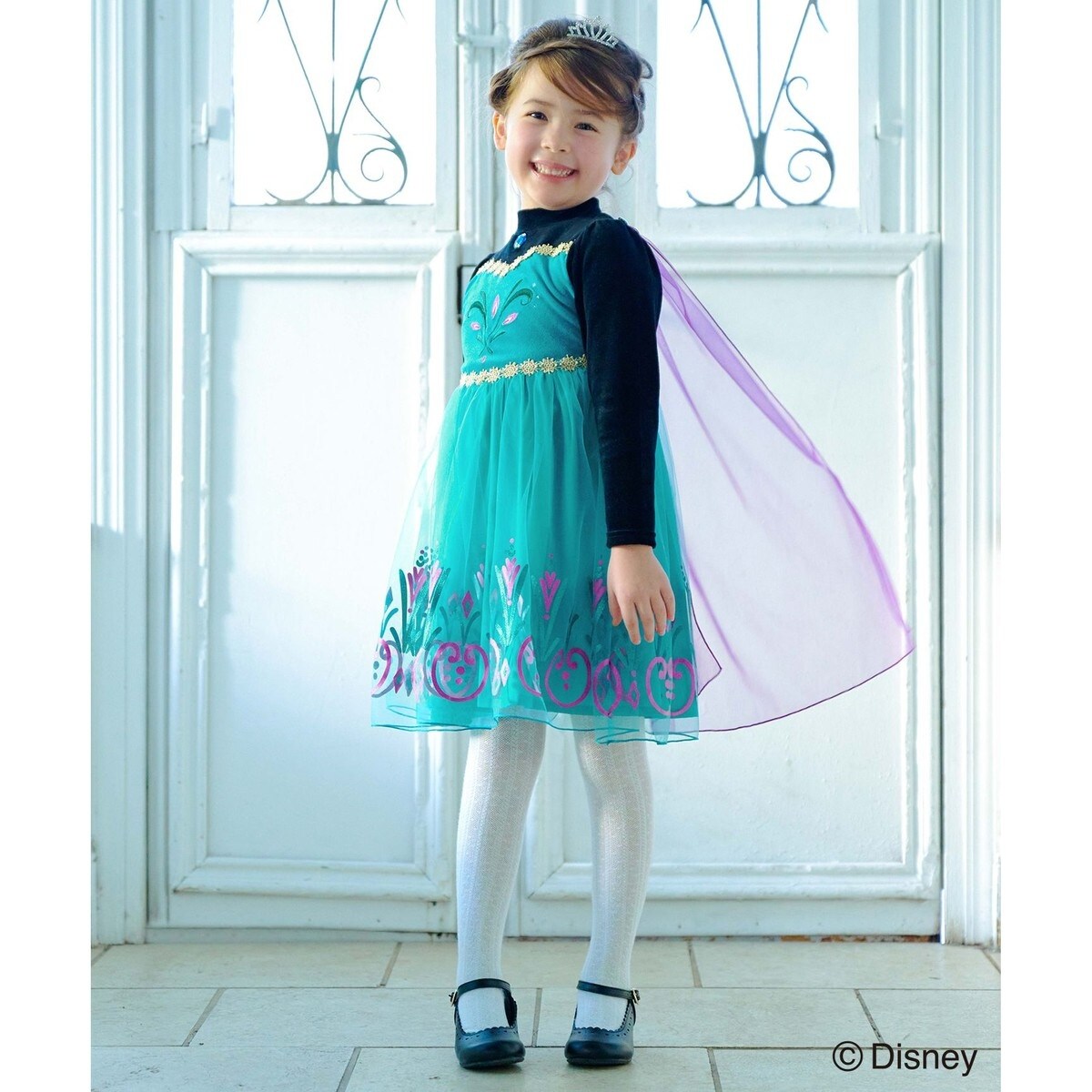 【ディズニー/FROZEN】なりきりワンピース　90 Disney（ディズニー）】FROZEN / なりきりワンピース(505781852