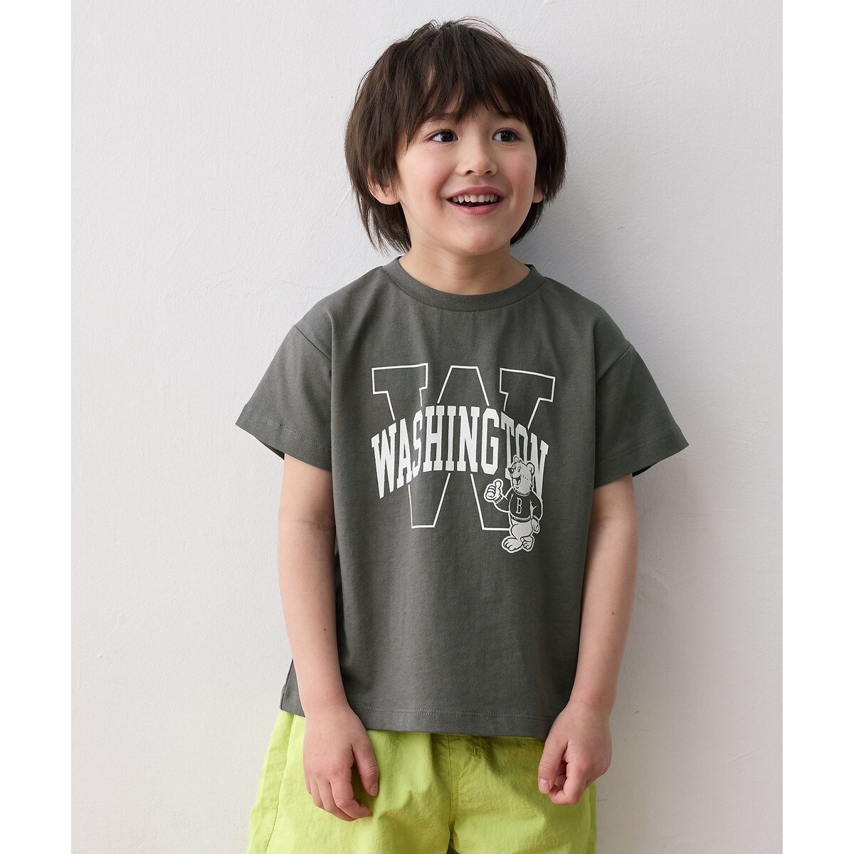 MM6 Maison Margiela Kids & Junior ロゴ半袖Tシャツカットソー