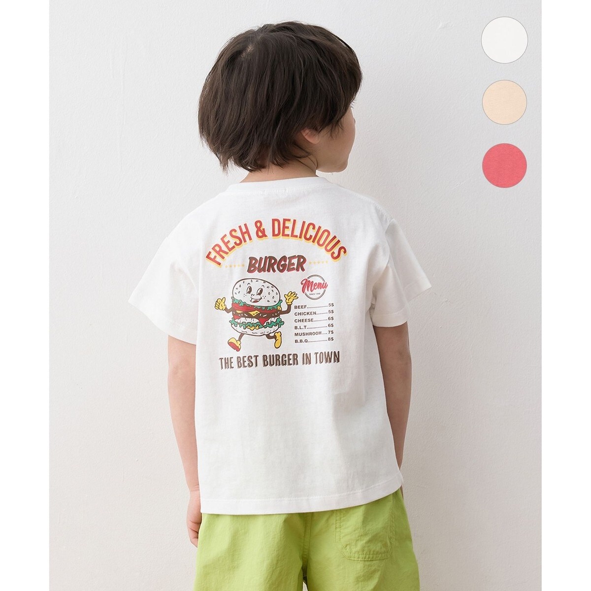 バックプリント 半袖Tシャツ