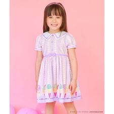 【any FAM×サーティワン アイスクリーム】ストライプ ワンピース