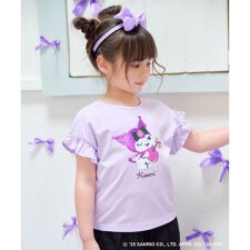 【any FAM ×サンリオキャラクターズ】ミラクルスパンコール Tシャツ