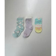 【3点セット】ソックス （ユニコーン）