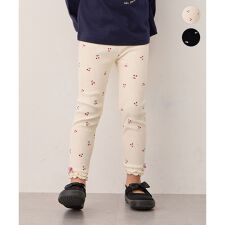 総柄テレコ レギンス