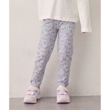 総柄プリント レギンス