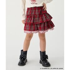 【ハローキティ×ANY KIDS】チェックキュロット