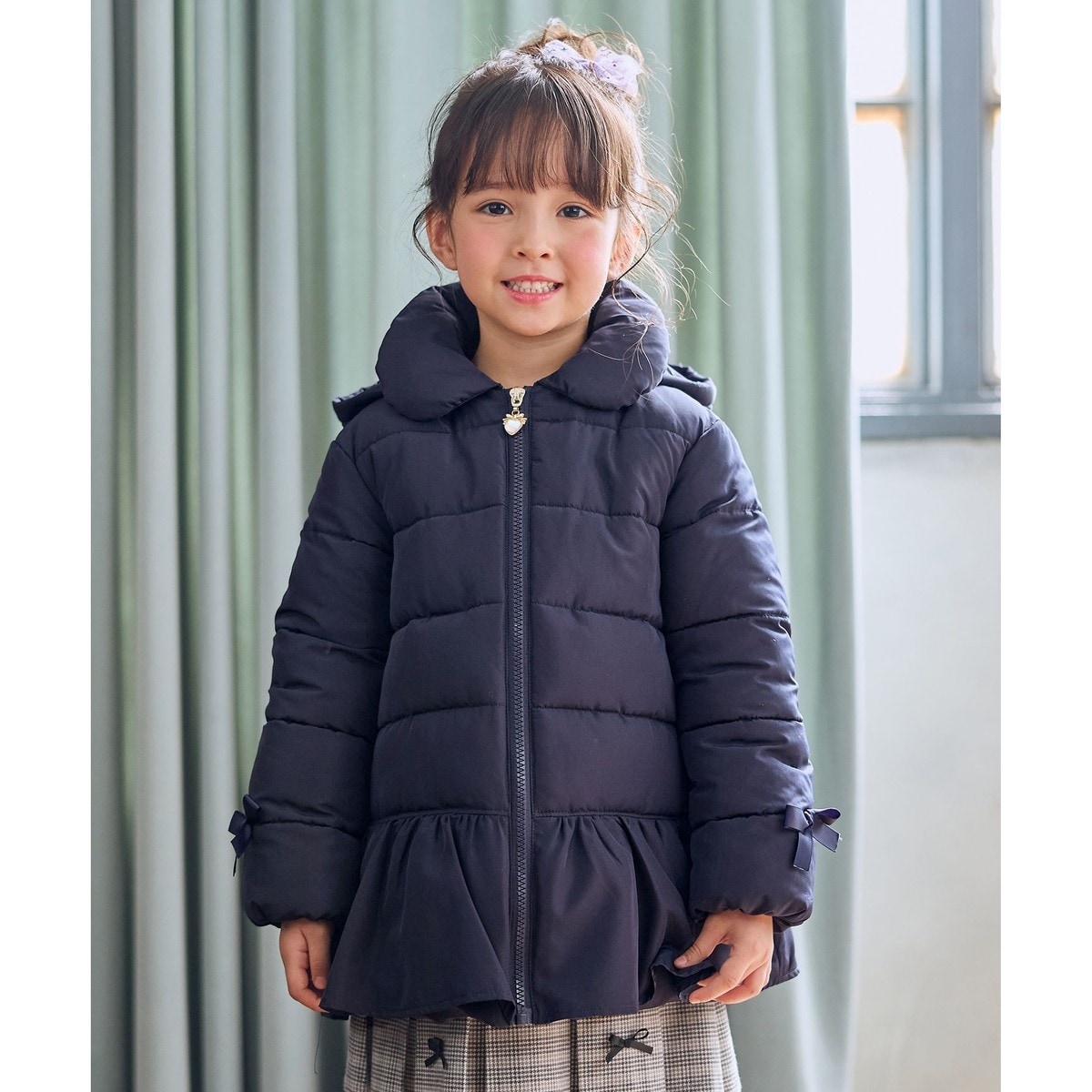 洗濯機OK】中綿 リボン コート | エニィ(ANY) | マルイウェブチャネル