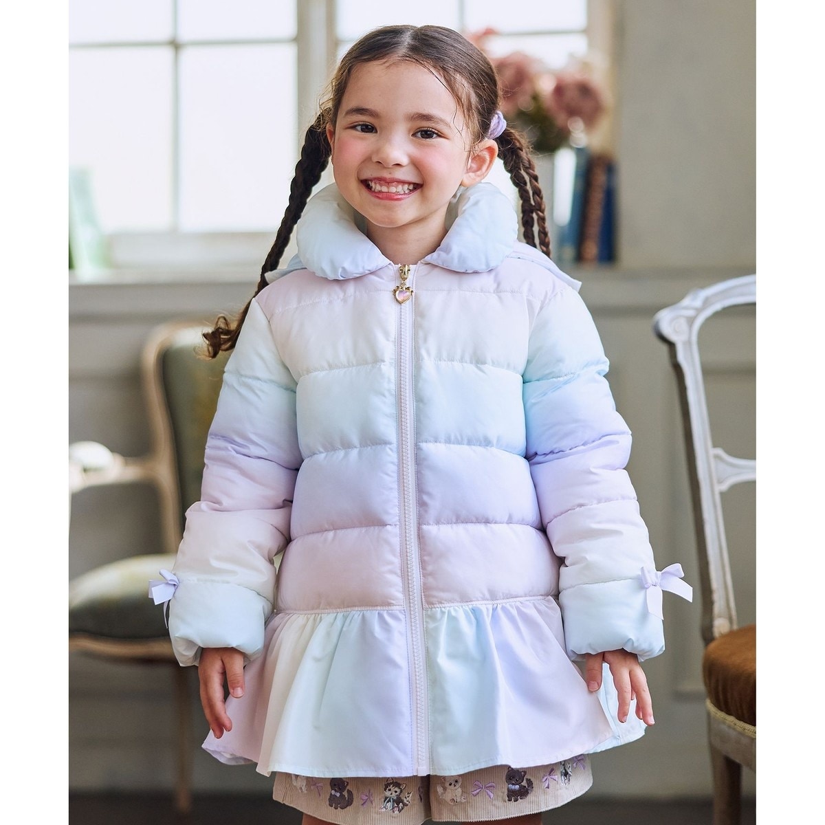 ミキハウス　ホットビスケッツ　グースリー素材 中綿ジャンパー 楽天市場】高機能 グースリー素材 中綿ジャンパー／ミキハウス