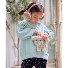 アニマルポシェット 裏シャギー トレーナー