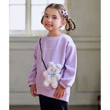 エニィ(ANY)のアニマルポシェット 裏シャギー トレーナー