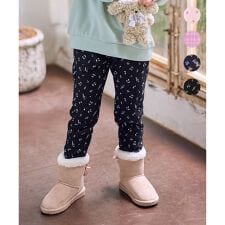 7days 裏シャギー 総柄ガーリーパンツ