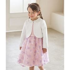 花柄刺繍ワンピース