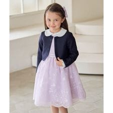 総刺繍 花柄ワンピース