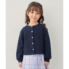 【洗濯機可能】スナップボタン カーディガン