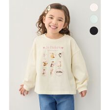 【綿100%】ネコアソート 長袖Tシャツ