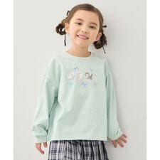 【綿100%】ネコアソート 長袖Tシャツ