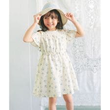 【洗濯機可能】オンオフショルダーワンピース