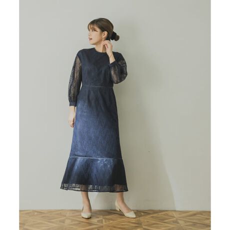 リーフレースペプラムワンピース アーバンリサーチ Urban Research Ul14 ファッション通販 マルイウェブチャネル