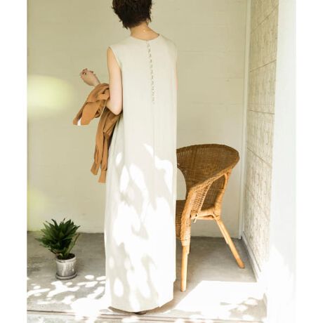 麻混ストレートロングワンピース アーバンリサーチ Urban Research ファッション通販 マルイウェブチャネル Cb001 733 47 01