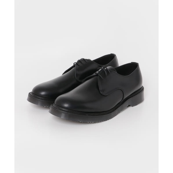 BLACK】GEORGE COX PLAIN TOE-