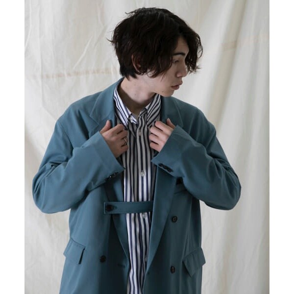 URBAN RESEARCH iD　サイロギャバストラップダブルジャケット URBAN RESEARCH iD サイロギャバストラップダブルジャケット