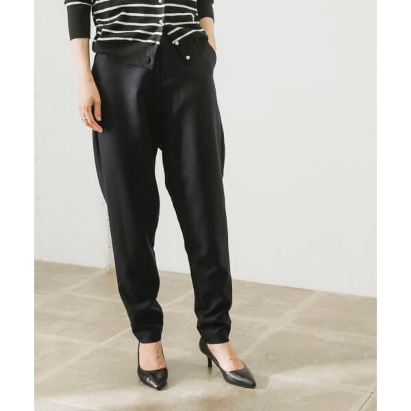 新品タグあり】crinkle crinkle crinkle ブラック パンツ 新品・未使用