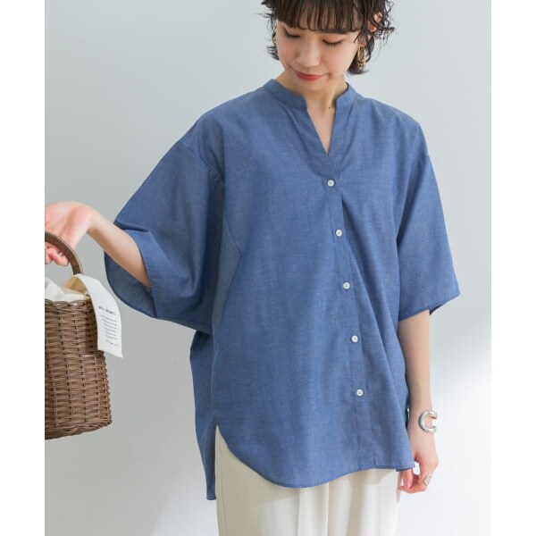 URBAN RESEARCH - 極美品アーバンリサーチUR TECHリネンブレンドドルマンシャツ 接触冷感 F URBAN RESEARCH（アーバンリサーチ）の「『UR TECH Smart Linen