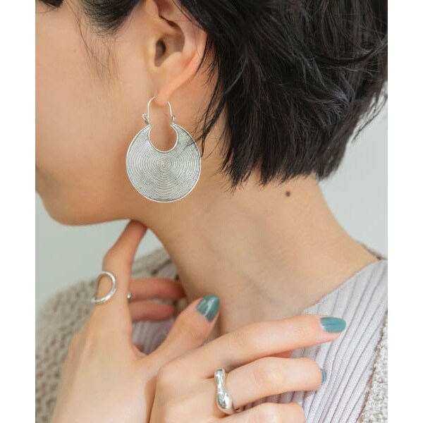 WEB限定』カレンシルバーピアス ウズ M | アーバンリサーチ