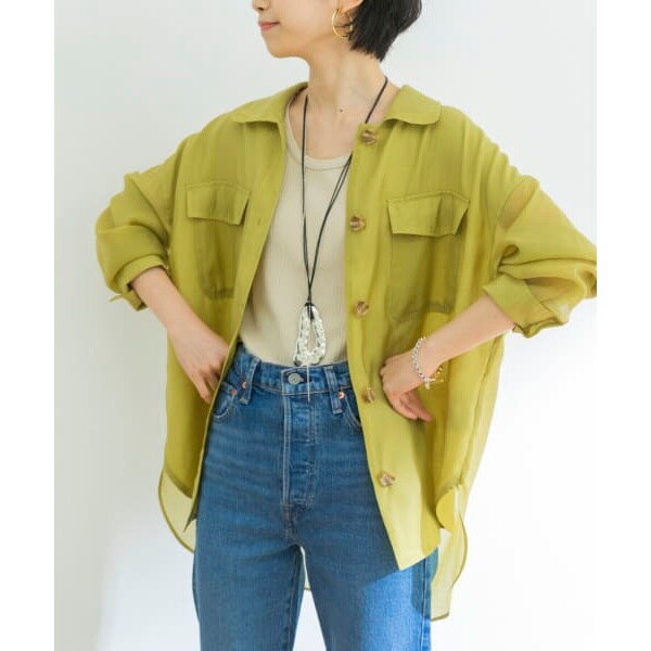 【驚きの値段で】 シアーライトシャツジャケット | アーバンリサーチ(URBAN トップス