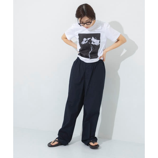 CHARCOAL】『別注』ATON*URBAN RESEARCH CO LAWN EASY BAKER PANTS