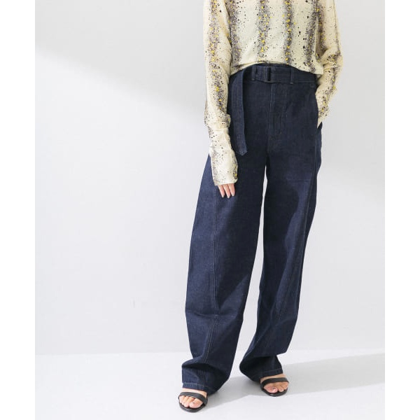 Lemaire Twisted Belted Pants デニム　ジーンズ付属品タグ替えボタン