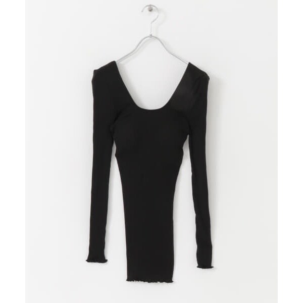 激安 超特価商店街  HAKUJI アーバンリサーチ | Pullover Long-sleeve silk Supima トップス