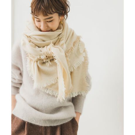 無染色大判カシミヤストール | アーバンリサーチ(URBAN RESEARCH  