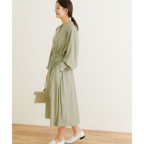 割繊ギャザースリーブワンピース | アーバンリサーチ(URBAN RESEARCH  
