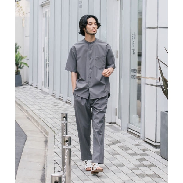 Sサイズあり』『セットアップ対応』WASHABLEトロウールイージーTROUSER