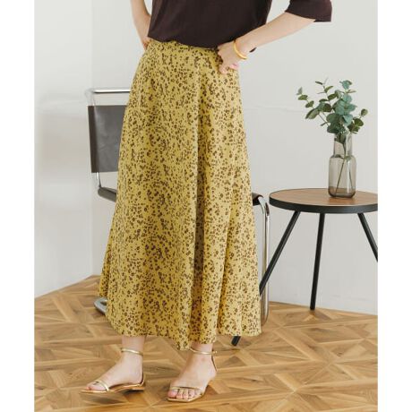 フラワープリントミディスカート | アーバンリサーチ(URBAN RESEARCH  