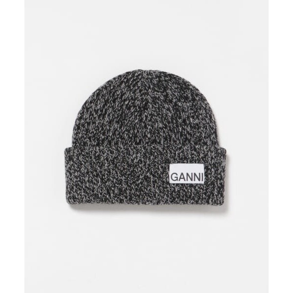 専門ショップ Beanie Knit Rib GANNI | RESEARCH アーバンリサーチ(URBAN 帽子