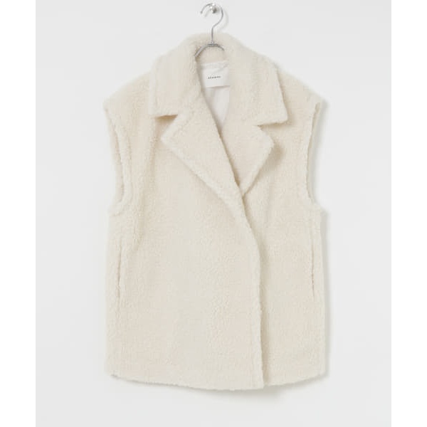 ADAWAS FAKE MOUTON GILET | アーバンリサーチ(URBAN RESEARCH