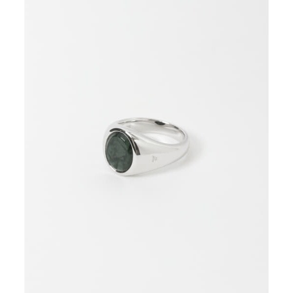 B213 / TOM WOOD LIZZIE RING - POLISHED ONYX