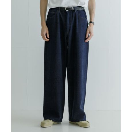 REVERBERATE DENIM PANTS HANDWOVEN (WIDE) | アーバンリサーチ(URBAN 