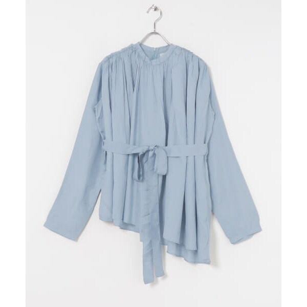 半額満載！スーパーSALE グランドセール！ SEEALL NEW GATHER TOP | アーバンリサーチ(URBAN RESEARCH シャツ+ブラウス(長袖+七分)