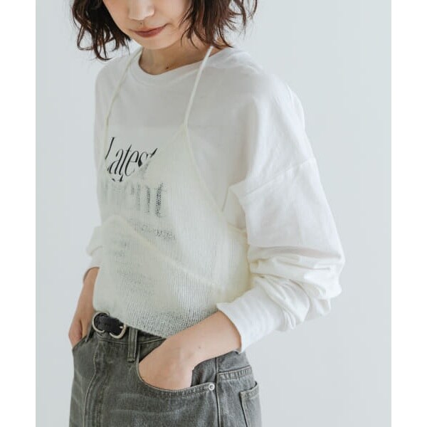 【25SS／新品】アーバンリサーチ／コードレースビスチェ コードレースビスチェ | アーバンリサーチ(URBAN RESEARCH