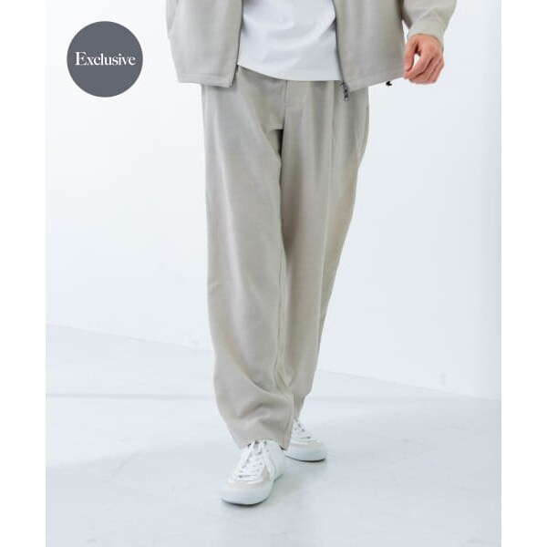別注』ATON×URBAN RESEARCH TWO TUCKED EASY PANTS | アーバン