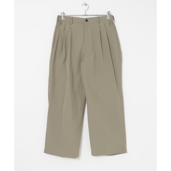 別注ATON×URBAN RESEARCH　2タック EASY PANTS URBAN RESEARCH｜『別注』Gramicci SOLOTEXストレッチタック