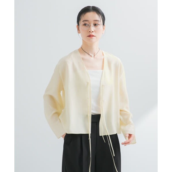 URBAN RESEARCH / アーバンリサーチ コットンカラミシアーオーバーシャツ セール】コットンカラミシアーオーバーシャツ（シャツ/ブラウス