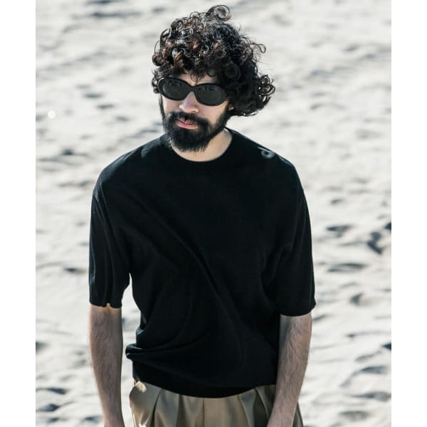 別注』crepuscule×URBAN RESEARCH Linen Skipper Polo