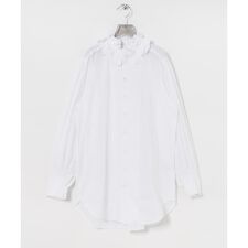 crinkle crinkle crinkle　cotton frill coller shirts